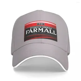 Berets Farmall International Harvester McCormic Deering Cap Fashion Casual Baseball Caps Adjustable Hat Hip Hop Unisex Hats