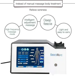 Andere Schönheitsausrüstung Schockwelleninstrument für die Phsiotherapie Akustische Radialschockwellen -Therapie erektile Dysfunktion Behandlung