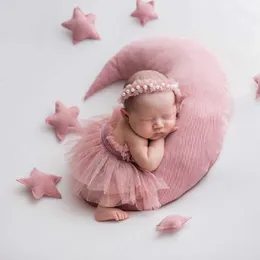 Clothing Sets Newborn photography props accessories girl lace skirt pearl headband set baby Fotograpie Studio jumpsuit photography clothingL2405