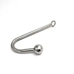 Anal BDSM Gay Fetish Toys Anal Hook Stainless Steel Sex Toys for Man Metal Butt Hook Dilator Prostate Massager Chastity 240511