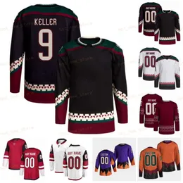 #92 Logan Cooley Reverse Retro hockey jersey #9 Clayton Keller Matt Dumba Shane Doan Schmaltz Phil Kessel Barrett Hayton Sean Durzi Lawson Crouse Jason Zucker jerseys