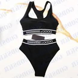 Black Sports Bra Briefs List Swimsuit Womens Szybkość kąpielową na plażę Kąpiel na plażę GGITYS A2Q6