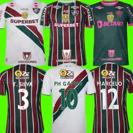 Fluminense Jersey 2024 Marcelo T.Silva Fluminense Football camisa 24 25 Ph Ganso Andre John Kennedy Marquinhos Jhon Arias Jersey de futebol