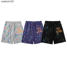 Gallerry Deept High end designer shorts for Fashion handpainted splashed printed shorts for men and womens high street casual sports five pants With 1:1 original tags