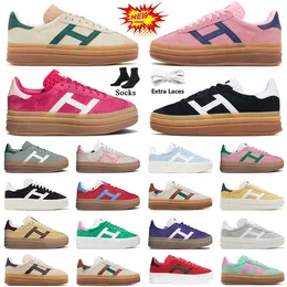 Sneakers Designer Shoes Chaussure Bold Glow Magic Beige Collegiate Green Lucid Pulse Mint Pink White Flat Mens Womens Trainerstgdb#