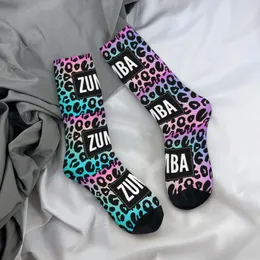 여자 양말 Z-Zums Leopards Stockings BAS Abstract Art Art 그래픽 재미있는 가을 비 슬립 유니쉬 등반 따뜻한 소프트