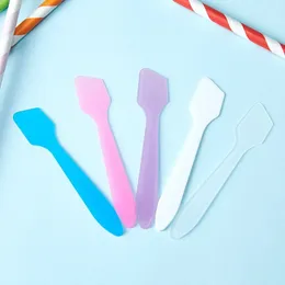 10st/parti DIY Plastisk ansikts ansikte Stick Cream Mixing Spatulas Spoon Makeup Cosmetic Make Up Tools 2019