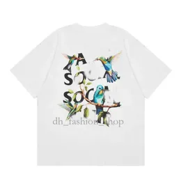 مكافحة Socials Designer T-Shirt العصرية العلامة التجارية الرجال والنساء نقي القطن الهيب هوب الشارع High Street Man Tshirt Club Sirt حجم كبير الجملة الشباب الرجال T