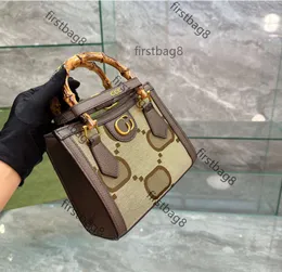 Designer Diana Totes Women Luxurys Bamboo Tote Bags Mens Shopping Handbags Crossbody Shoulder Bag Wallet Clutch Leather Woman Handle Purse Cross Body 66D