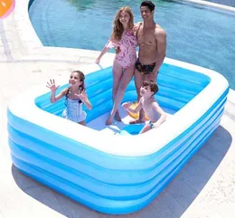 Nadmuchiwany basen 1518226305m 34 Warstwy zagęszczone na zewnątrz letnie gry wodne nadmuchiwane baseny dla dorosłych dzieci x0719879234
