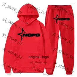 NOFS Tracksuits Projektant mody Y2K Tracksuit Men Sets Winter Sonoff Piece Running Autumn Bluza Sport Joggers Bf1d