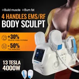 7Tesla Emslim Electromagnetic Body Sculpting Machine EMS Muscolo RF Spicentetore muscolare per il guscio a grasso Sollevamento HiEMT Dispositivo sliming corporeo