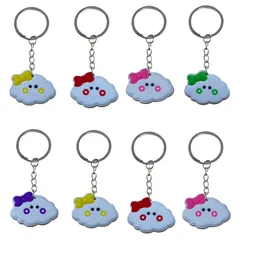 Keychains Lanyards Cloud Two Keychain für Childrens Party bevorzugt Klassenzimmerpreise cool