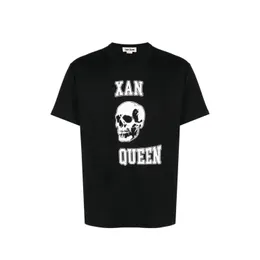 Saint Queen T Shirts Men's T-shirts Mens Designer T Shirts Black White Cool T-Shirt Men Summer Italian Fashion Casual Street T-shirt Topps Tees Plus Size 98198