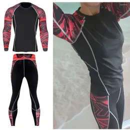 Men's Thermal Underwear Winter Compression Set Fleece Lingerie And Home Wear Ms. Close-Fitting Clothing Long 4XL