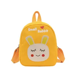 Cartoon Rabbit Kindergarten Backpack Backpack Cute Tela Childrens Backpack Boy Small School Backpack Kids 5 Colors Children Bag 240507