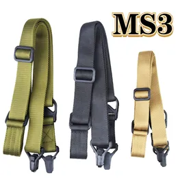 MS3 Gun Sling Multi-Mission Sling Strap Outdoor A/R A/K Universal Gun QD Sling Tactical Justerable Gun Belt Rope