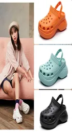 Brkwlyz Sandals for Women 2021 Тренд летние туфли женская платформа садовая обувь увеличивает открытые пляжные тапочки щипцы x06087077340