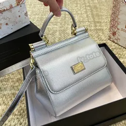 Kvinnors väska Sicily Liten Dauphine Calf Leather Designer Högkvalitativa axelväskor Luxury Handväska Brevväska