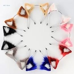 Party Supplies COSPLAY Kitten Ears Animal Ear Headbands For Carnivals Handmade Furry Costume Devil