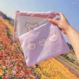 Aufbewahrungstaschen Frauen Kosmetische Reisebotten für Frauen mit hoher Kapazität für koreanische Organisator Make -up -Taschenhandtaschen tragbare Cartoons