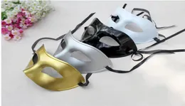 Mardi Gras Masquerade Women and Men Masquerade Mask Mask Party Costume Christmas Halloween Mask Multicolor Black White Gold Silver1497579