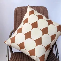 Kissen Vintage Geometrische Kunst weicher Samt Cover Dekorative Hülle Chic Luxus Home Sofa Stuhl Bettwäsche Coussin