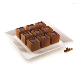 Pişirme Kalıpları Meibum 28 Delik Çikolata Kalıp Mousse Moule Araçları Tatlı Dekorasyon için Silikon Kek Kalıp