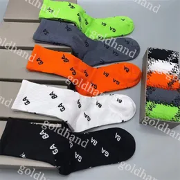 Мужские женские хлопковые носки модные буквы печатные носки для модного бренда Srew Sock 5pairs Sport Sock