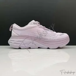 2024 Sapatos de corrida para homens Designer tênis Bondi 8 lilás mármore triplo preto porto branco névoa lunar rock shell coral pêssego parfait goblin amarelo feminino treinadores 856