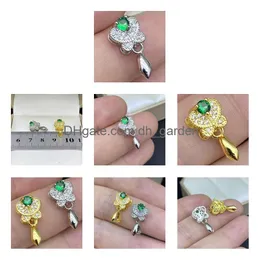 Jewelry Settings S925 Sier Pearl Pendant Mounts Necklace Accessories Diy Enamel Bat Drop Deliver Delivery Dhgarden Dhhfu