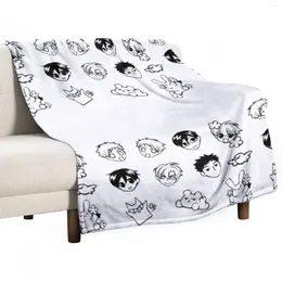 Cobertores Ouran Host Club Doodles Throw Blanket Luxury Designer Warm
