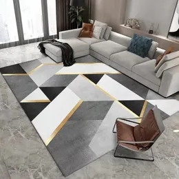 Nordic Geometric Carpet for Living Room Modern Luxury Decor Sofa Table Large Area Rugs Washable Y2k Room Decoration Home Mats 240512