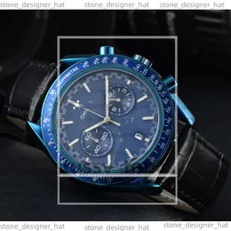 Sea Master 75th Summer Blue 220.10.41.21.03.0005 Orologi AAA 41 mm uomini Sapphire Glass 007 con scatola Mechaincal Jason007 Guarda 05 OMG Watch Moon 7720