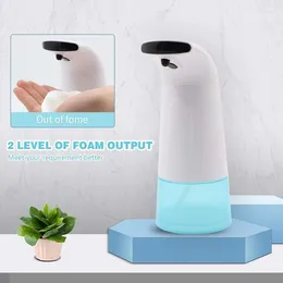 Dispensatore di sapone liquido Schiuma automatico Spoaming touchless a infrarossi Sensore intelligente pompa a mani libere per cucina del bagno