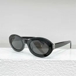 Selected New Saint Sunglasses Popular on Internet Same Style M136 Oval Personalized Fashion for Women