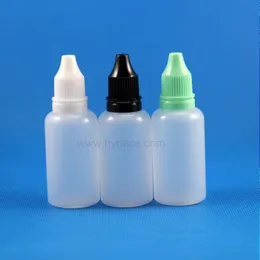 30 ml plastikowe butelki z kropliny LDPE z manipulowaniem czapki końcówki Złodziej Bezpieczne pary ściskanie grube sutek 100 sztuk iffvq eqmti