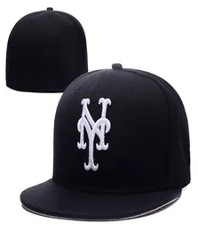 FashionNew Modebriefe N Y Cap Men Anpasshut Flat Bim Sticked Brand Designer's Team Fans voll geschlossener Chapeu Baseball CA6892759