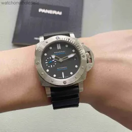 Оригинальные 11 Unisex Panerei Watchs Highend Brand Logo 10A Designer Watch New Sea Submarine Series PAM00973 Precision Steel Automatic Mechanical Watch