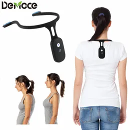 SMART POSTURE CORRECTOR DEVITION POSTURE TRÄNING REALTIME Vetenskaplig rygghållning Korrekt nackhump Korrigerare Vuxen Kid Health 240509