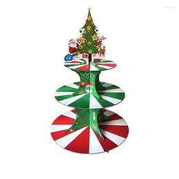 Plates 2024 The Christmas Cake Stand For Party Events. One-s Multilayer Dessert Base Para Pastel Mesa De Postres Cupcake Soporte