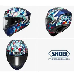 Shoei Smart Helmet X15 Original Japanese Japanese Motorcycle Race Track Full for Men and Women hela säsongen Anti Fog99o4