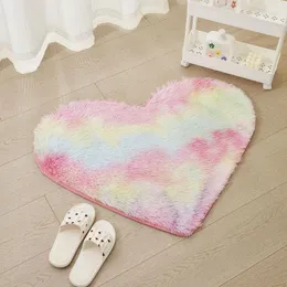 Tappeti adorano la forma del tappeto morbido per bambini decorazione della tenda casa vivente di soffice area pavimentazione bagno camera da letto