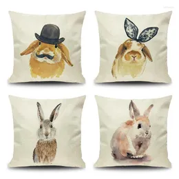 Pillow Cover Easter Sofa Decoration Custom Day Home Case