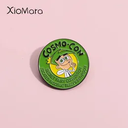 Serie di spille Anime Serie Anamel Pins Custom Family Comedy Animation Bassges Science Fiction Funny Jewelry Gift per bambini amico