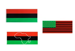 Black Lives Matter Afro American Pan Afrikanische Flagge Hochqualitätsdirekte Direktfabrik Whole 3x5fts 90x150 cm Polyester Leinwand HE2886711