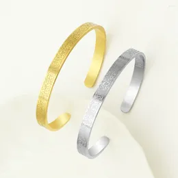 Bangle Ayatul Kursi Sutra Armband Religiös islamisk muslimsk kalligrafi Arabisk gud Messenger rostfritt stål smycken Ramadhan