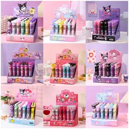 Großhandel 36pcs/Box 10Color Cartoon süßes kleines Mädchen Press neutraler Stift Hochsexuelle Stiftstift Schreibwaren Mädchen Herz