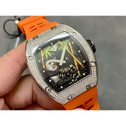 Uhren Titanium Tourbillon Armbandwatch RM Skeleto Watch Superclone RM12 26 27 21 47 Standard -Tourbillon Carbon Keramik Luxusdesigner 04ee