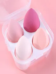 Hochwertiger Make -up -Schwamm Puff Sets Soft 4pcs Waterdrop Gourd Bevell Form Make -up -Werkzeug -Geschenkartikel für Foundation Blender Powd8710436